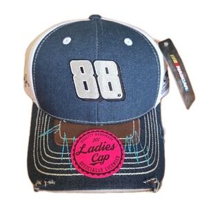 Dale Earnhardt Jr #88 NASCAR Ball Cap Hat NEW  Denim Ladies Vintage Hendrick
